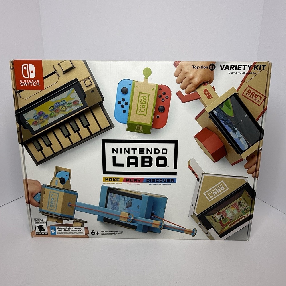 Nintendo Labo‎ Toy-Con 01 Variety Kit for Nintendo Switch Brand New Sealed
